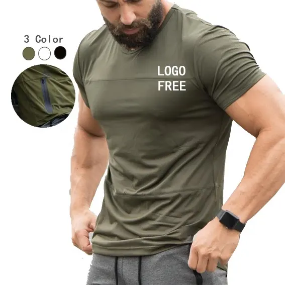 Sportswear Fitness Custom Gym Wear Clothes T shirts For Men