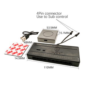 Drahtloser Unterbedienungs-Berührungs sensor Dimmbarer, wiederauf ladbarer Berührungs sensor für LED-Licht-Fern berührungs sensorsc halter - Product Image 2
