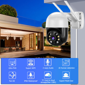 Qearim ICsee 4MP Outdoor Security Camera <strong>System</strong> De Seguranca Ip Camera 2k Outdoor <strong>Wired</strong> Pan/tilt Security Wi-fi Camera - Product Image 2