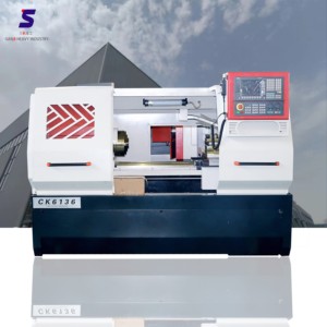 Sumore Swiss Type <strong>Cnc</strong> <strong>Lathe</strong> 1500mm Flat Bed <strong>Lathe</strong> <strong>Machine</strong> <strong>Cnc</strong> <strong>Lathe</strong> <strong>Processing</strong> Ck6136 - Product Image 1