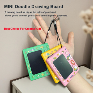 Anahtarlık şık not pedleri ile Mini 3 inç LCD yazma tableti Doodle ped - Product Image 4