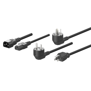 Support Custom Made 250V <strong>16A</strong> Electrical <strong>Plug</strong> European Standard PVC Power <strong>Plug</strong> 3Pin Socket - Product Image 4