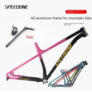 SPEEDONE 29-Inch tekerlek çapı dağ bisikleti alüminyum alaşımlı çerçeve ile Boost iç hat XC 700c yeni XC Frameset ile disk fren - Product Image 6
