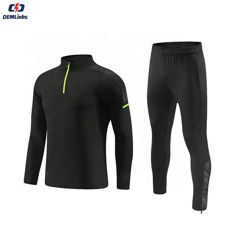 Factory New Currently Most Popular Soccer Tracksuits Men's High Quality Soccer Match Training Sportswear