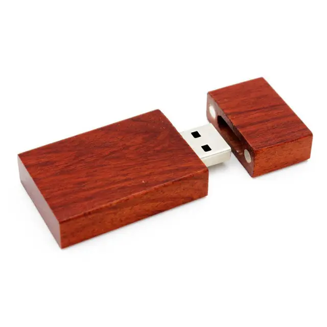 Stik Memori USB Blok Maple Bambu, Flash Drive 4GB 8GB 16GB 32GB 64GB, Stik Memori Hadiah Pernikahan