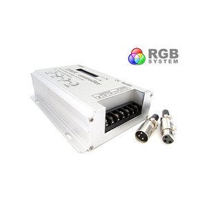 Блок управления DMX-512 декодер 4 канала + RGB контроллер для светодиодных ламп 32А 12 В 24 В с ЖК-дисплеем-освещение/блок управления - Product Image 1
