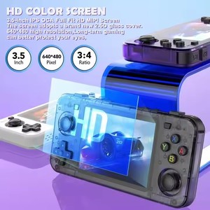 R36H Retro-Videospiel konsole 3,5-Zoll-IPS-Bildschirm RK3326 3000 mAh Open Linux System Tragbarer Game Player für Jungen Mädchen Geschenk - Product Image 5