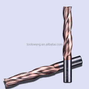 TOOLSWANGソリッドカーバイドリップルラフミリングカッターミルカットツールエンドミルフライス盤用ラフエンドミル - Product Image 1