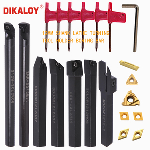 7pcs 12mm/16mm Shank Lathe Boring Bar Turning <strong>Tools</strong> Holders <strong>Set</strong> With 7pcs Carbide Inserts and Wrenches <strong>Cnc</strong> <strong>Cutting</strong> <strong>Tools</strong> - Product Image 1