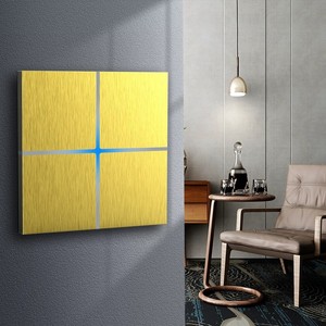 Zigbee-interruptores de luz de pared con pantalla táctil inteligente para automatización del hogar - Product Image 1