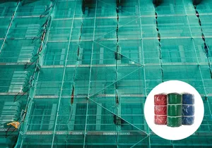 Горячая распродажа, Прямая продажа с завода, защитная сетка для строительных лесов из полиэтилена, пластиковая огражденная сетка для строительных лесов - Product Image 3