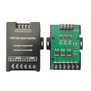 Высокоскоростной RGB светодиодный регулятор света Dimmer контроллер DC5V 12V 24V 50A пульт дистанционного управления ретранслятор сигнала Светодиодный удлинитель высокой мощности - Product Image 4