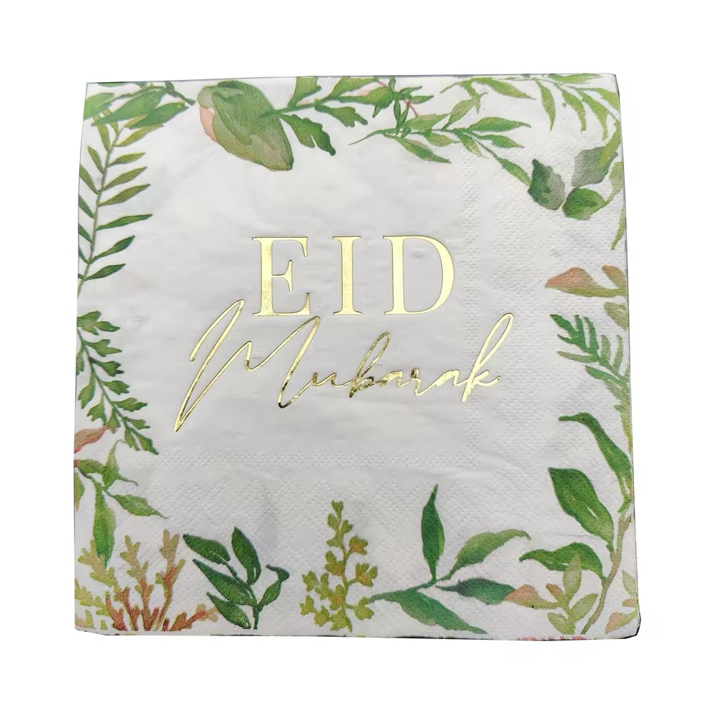 Servilleta verde de Eid