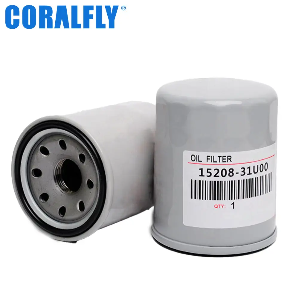 Production Cars Auto Engine Machine Filtration Oem 1520831U00 Oil Filter For Nissan