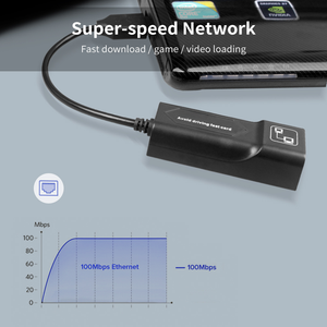 USB 3.0 Type-C RJ45 LANイーサネットアダプター10/100/1000Mbpsスピード対応PC用ラップトップ外部RTL8153ネットワークカードストック - Product Image 2