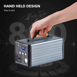 设计便携式离网家用50w 100w太阳能系统，带灯泡全Ip65户外太阳能系统 - Product Image 3