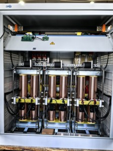 Alta precisione SBW 500kva 3 regolatore di tensione automatico trifase grande capacità di compensazione ingresso 332V-498V uscita 415V - Product Image 6