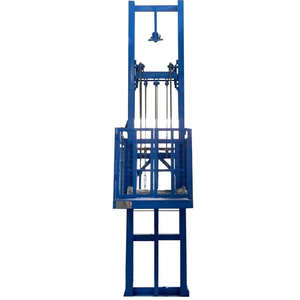 Rail Hydraulic Lift 1 Tonne 12 Meter Anpassbare Heavy Cargo Lift Factory Lade-und Entlade ausrüstung - Product Image 1