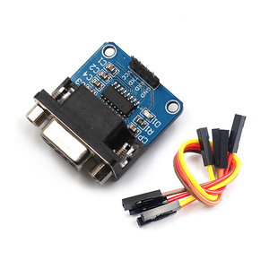 RS232 zu TTL 2. Generation Serial Port Modul MAX3232 Electronic Small Board mit 4 Dupont Lines Download able Line - Product Image 6