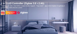 FUT035Z 2 in 1 LEDコントローラーZigbee3.02.4G明るさと色温度を調整可能2出力モード - Product Image 3