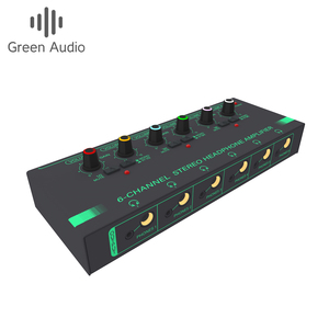 GAX-PX600新出力デバイス用6チャンネルイヤホンアンプ低ノイズサウンドカードレコーダパワーミキサー - Product Image 2