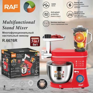 Sıcak satış 3-in-1 çok fonksiyonlu elektrikli tezgah mikseri mutfak sıkacağı makarna makinesi kek pişirme makinesi - Product Image 4