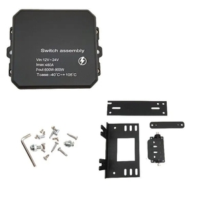 Röleleri kutusu ile 4 Gang anahtarı paneli otomatik kısılabilir arkadan aydınlatmalı anahtarı paneli 12V su geçirmez Off Road kontrol paneli için deniz UTV araba - Product Image 3