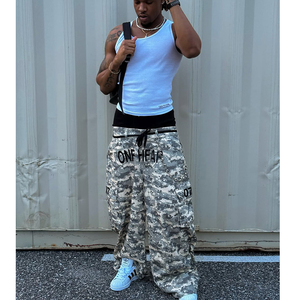 Custom Fashion Camo <span class=keywords><strong>Pants</strong></span> für Männer Camouflage <span class=keywords><strong>Pants</strong></span> Streetwear Hosen hose - Product Image 2