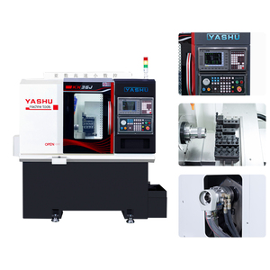 Type <strong>Cnc</strong> Automatic <strong>Lathe</strong> <strong>With</strong> 3 <strong>Axis</strong> Turning and Milling <strong>Machine</strong> Mini <strong>CNC</strong> <strong>Lathe</strong> <strong>Machine</strong> for Metal Milling Cutting - Product Image 2