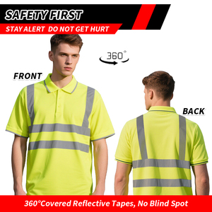 Áo khoác an toàn áo khoác áo khoác đồng phục Áo Hoodie phản quang an toàn Áo Khoác Phản quang màu đỏ cam an toàn vest với túi - Product Image 4