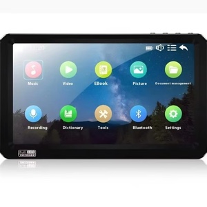 Lecteur MP3/MP4 haute définition avec écran HD intégré de 4/5 pouces, prend en charge les formats WAV FLAC, musique sans perte, radio FM et enregistreur vocal - Product Image 1