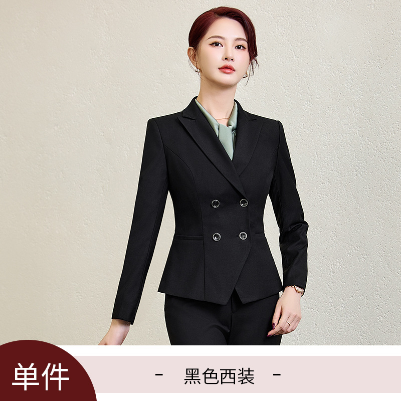black suit