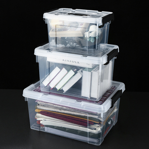 Cajas de almacenamiento de plástico para artículos diversos, contenedor de plástico para el hogar, de alta calidad - Product Image 2