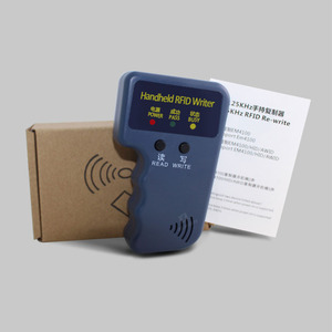 RFID 125Khz ID kimlik kartı fotokopi taşınabilir yazar okuyucu teksir destek T5577 çip kartı - Product Image 4