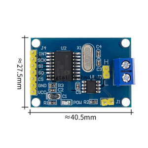 MCP2515 CAN-Bus-Modul TJA1050 Empfänger SPI-Protokoll 51 MCU-Programmier routinen