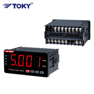 TOKY 2 Loop Panel Meter mit Alarm ausgang 4-20mA Analog-und DI-Eingang Digital anzeige Ampere & Spannungs messer