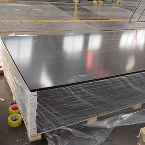 แผ่นโฟมพีวีซีสีดำความหนาแน่น0.6 ~ 0.9กรัม/cm3ขนาดมาตรฐาน4 * 8FT 6 * 10FT ขนาดพีวีซีสีดำสำหรับอาคาร - Product Image 1