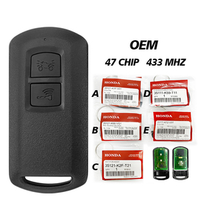 MK0027 OEM กุญแจรถอัจฉริยะสำหรับ H-ONDA มอเตอร์ไร้กุญแจ433.92MHz 47ชิปกับ FCC ID K1F K66 K2F K12 K2C K59แพคเกจ - Product Image 3