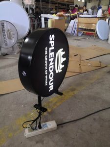 Quảng Cáo Ngoài Trời Treo Hiển Thị Dấu Hiệu Tùy Chỉnh Acrylic Led Ánh Sáng Hộp - Product Image 6