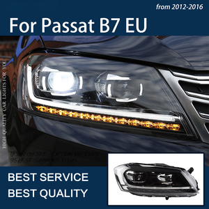 Car Lights for Passat B7 EU Version <strong>Magotan</strong> 2011-2015 <strong>LED</strong> Headlights DRL Fog Lamp Turn Signal Projector Lens Accessories Upgrade - Product Image 3