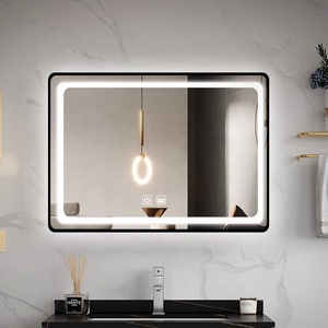 防水一色带铝框智能镜子带防雾浴室防雾 - Product Image 4
