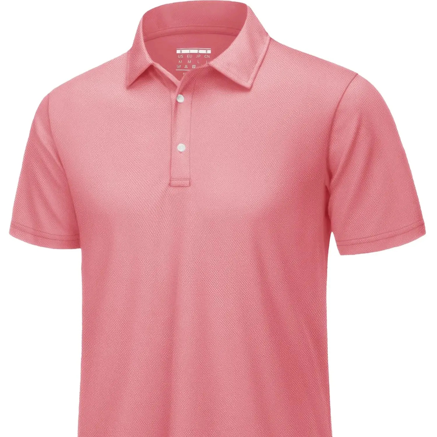100% Polyester Custom Logo Snel Dryfit Golfpoloshirt Nieuwe Trend Exclusieve Jacquard Design Sportkleding Golfshirt Heren T-Shirt
