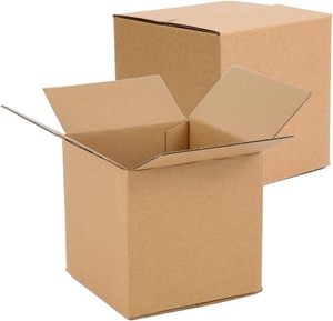Großhandel Kartonbox 3 Schichten 5 Schichten Wellpappe-Versandkarton individuell bedruckter einfarbiger Karton Aufbewahrungsbox - Product Image 1