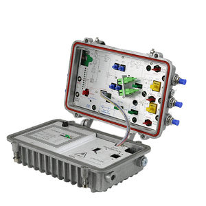 TOPQuality FTTH CATV Outdoor bidirectional <strong>4</strong> port <strong>outputs</strong> <strong>optical</strong> <strong>receiver</strong> - Product Image 2