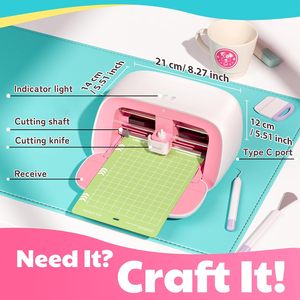 Likcut เครื่องตัดไวนิล S501งานฝีมือแบบ DIY เครื่องตัดสติกเกอร์เครื่องตัดพล็อตเตอร์ผ้าอุปกรณ์ไวนิล - Product Image 5