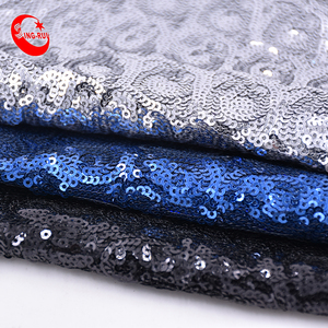 Custom-Made Buon Prezzo Solubile In Acqua Della Rete Della Maglia di Paillettes Ricamo Organza Tessuto Del Merletto Del Velluto Per Borse Scarpe Vestito Indumento da sposa