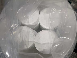 Nhà Máy Giá Chất lượng cao 3 inch 200 gam Clo máy tính bảng hồ bơi hóa chất <span class=keywords><strong>tcca</strong></span> <span class=keywords><strong>90</strong></span>% trichloroisocyanuric axit - Product Image 2