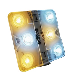 โมดูลไฟ LED แบบหรี่แสงได้ IP68ไฟ LED เปลี่ยนสี DC24V บล็อกเชนสำหรับฟิล์มนิ่ม6ดวง - Product Image 1