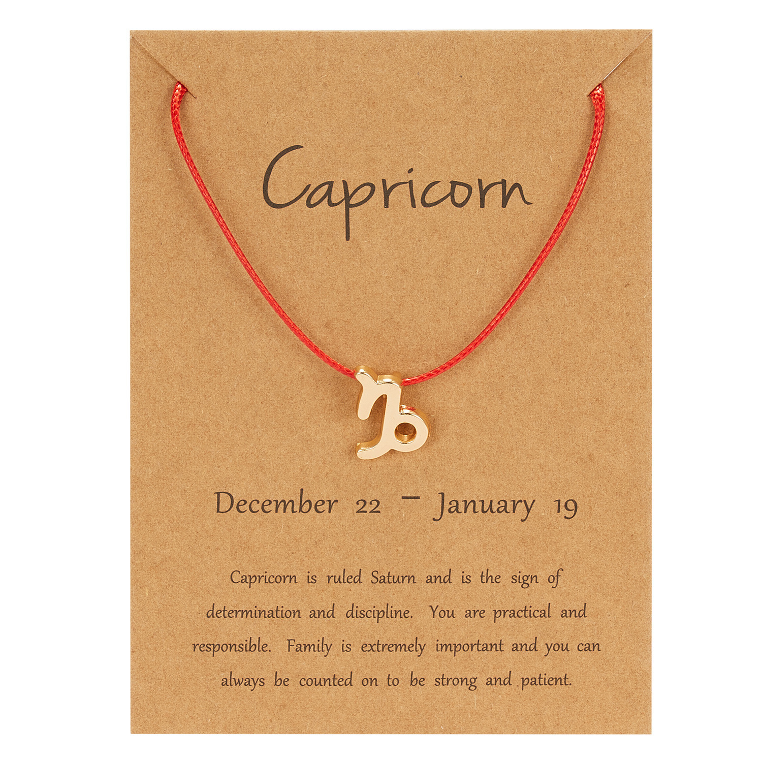 Capricorne (rouge)