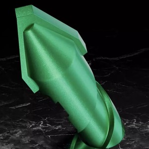 绿色多功能混凝土偏心钻，配有加长旋转槽三角钻 - Product Image 6